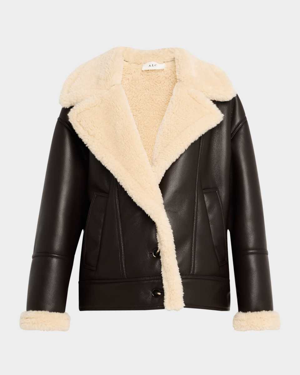 Aubrey Faux Shearling Coat